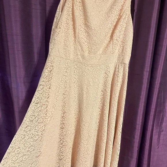 Light pink lace dress - Picture 6 of 9